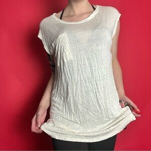 White tee shirt dress with back cut out  🤍🖤​​​​​​​​​​​​​​​​​​